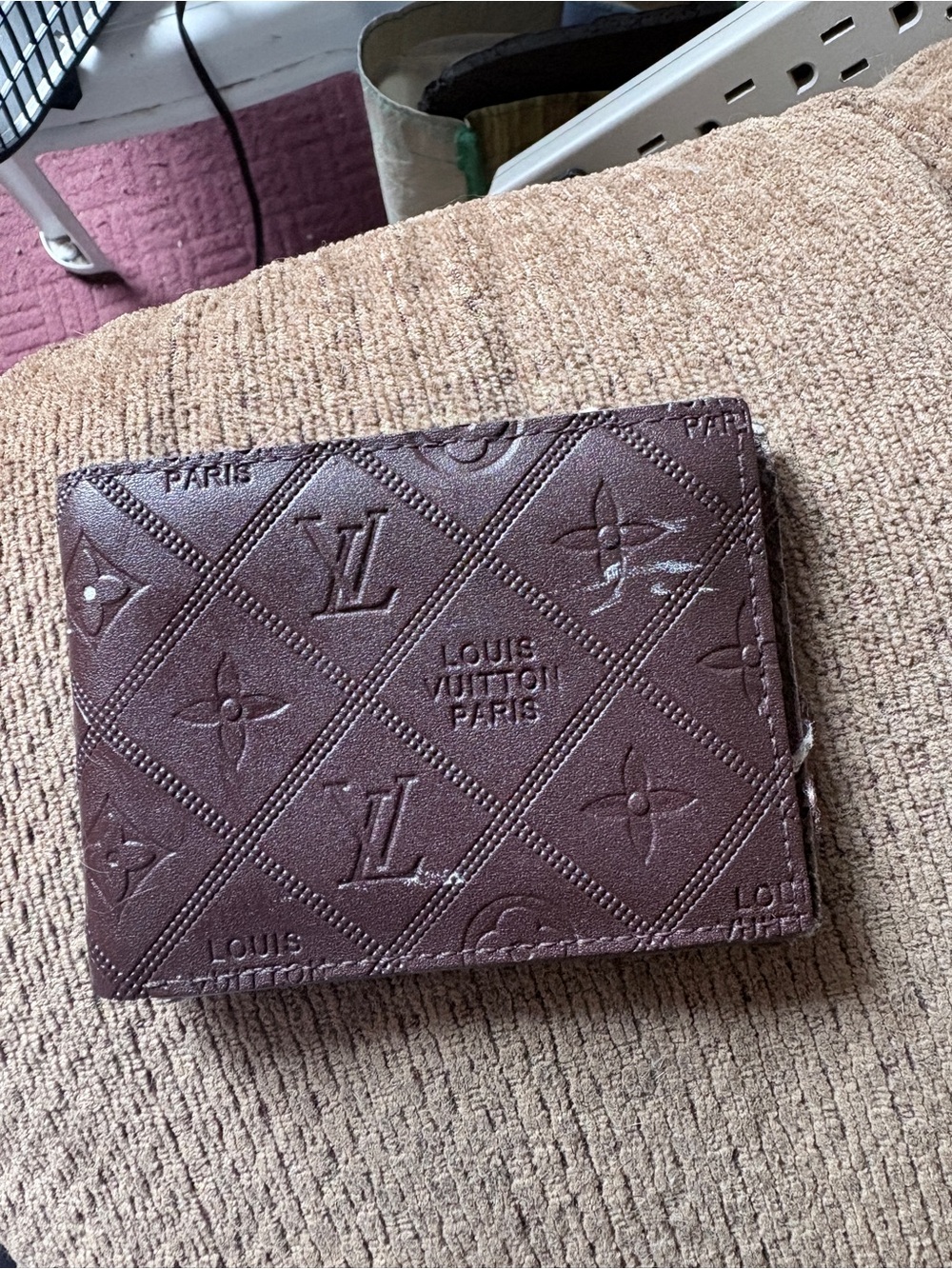 Louis Vuitton Paris Brown Leather Wallet 🤎 (authentic)
